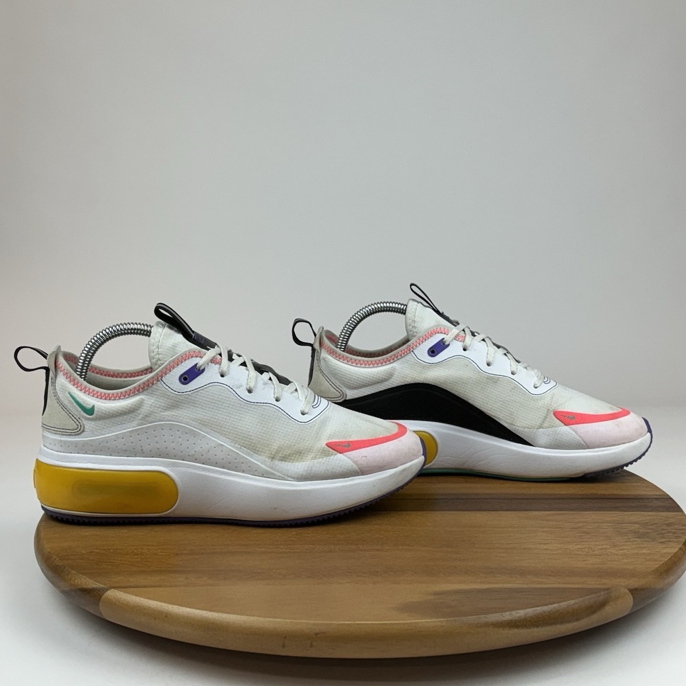 Womens Nike Air Max Dia White University Gold Casual Sneakers Shoes Size 9 M